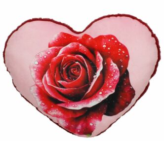Мяка іграшка серце вітальне троянда 2 35 x 43 x 10 00387 - 66