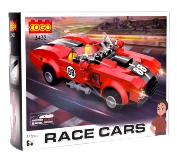 Конструктор 173 елемента Автомобілі Потужність COGO 3432 Ціна (цена) 229.20грн. | придбати  купити (купить) Конструктор 173 елемента Автомобілі Потужність COGO 3432 доставка по Украине, купить книгу, детские игрушки, компакт диски 0