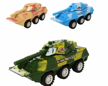 Танк інерційний рухомий корпус 3 кольори 089-8-9-10