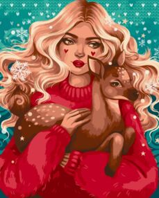 Розпис по номерах 40х50 10019-АС Зігріте добротою "Art Craft" арт крафт