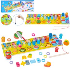 гра деревяна Багатофункціональна дошка md 0854