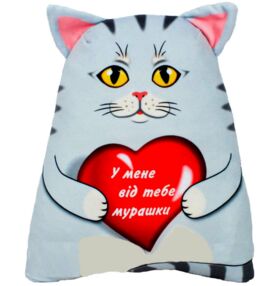 мяка іграшка Кіт вітальний сувенір №2 00971-11