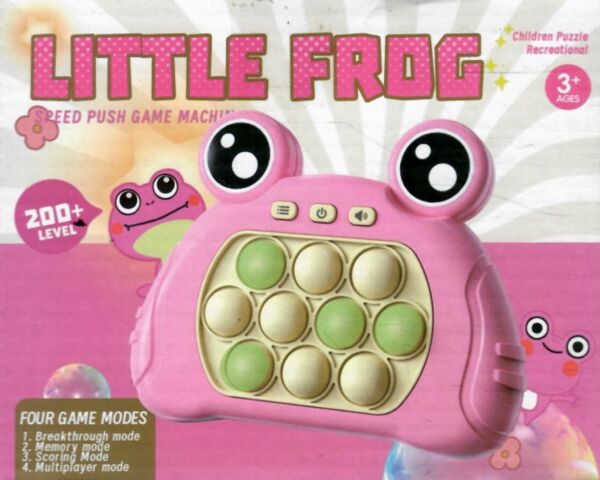Електронний Pop It Little frog  JH-011 Ціна (цена) 181.70грн. | придбати  купити (купить) Електронний Pop It Little frog  JH-011 доставка по Украине, купить книгу, детские игрушки, компакт диски 1