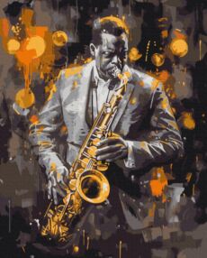 Розпис по номерах 40х50 BS54070 Світ джазу brushme Брашми