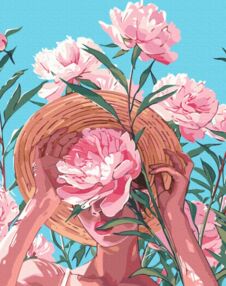 Розпис по номерах 40х50 BS54088 Квітковий настрій brushme Брашми