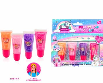 Косметика бальзам для губ набір 4 штуки 2618J