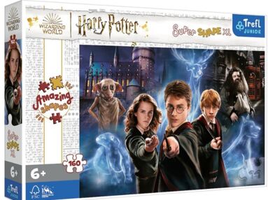 Пазли 160 елементів XL Супер форми - Магія друзів Гаррі Поттер Trefl 50034