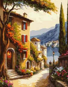 Розпис по номерах 40х50 КНО2773 Курортне містечко "Ідейка"