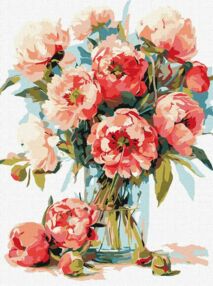 Розпис по номерах 30х40 КНО3284 Букет мрії "Ідейка"