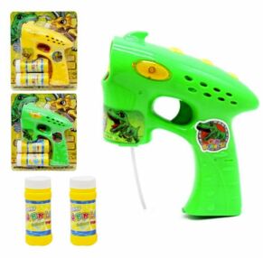 Мильні бульбашки пістолет з 2- ма запасками та світлом 999811