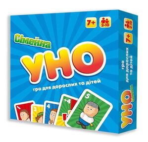 гра настільна УНО Сімейне 2 в 1 30606