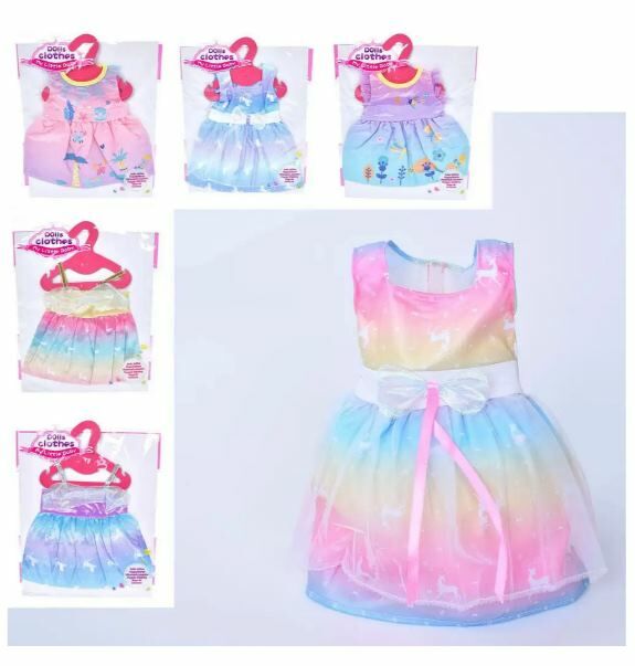 Вбрання для ляльки сукня 6 видів GC18-84-85-90A-B-91A-B Ціна (цена) 60.90грн. | придбати  купити (купить) Вбрання для ляльки сукня 6 видів GC18-84-85-90A-B-91A-B доставка по Украине, купить книгу, детские игрушки, компакт диски 0