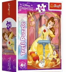 Пазли 54 елемента Міні Чарівні принцеси Дісней принцеси Trefl 19719