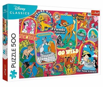 пазли 500 елементів Дісней крізь роки Дісней Trefl 37465