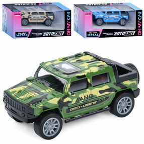 Джип АвтоСвіт металевий інерційний 3 кольори AS-2985