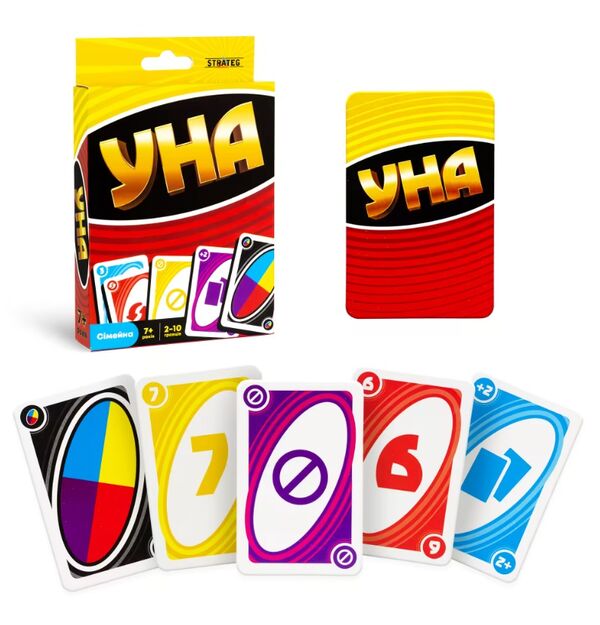 гра карткова УНА classic  30447 РОЗПРОДАЖ Ціна (цена) 64.70грн. | придбати  купити (купить) гра карткова УНА classic  30447 РОЗПРОДАЖ доставка по Украине, купить книгу, детские игрушки, компакт диски 1