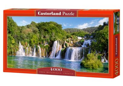 пазли 4000 елементів Водопади Хорватія 400133