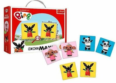 настільна гра мемос MAXI бінг Trefl 02265