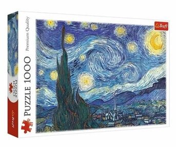 пазли 1000 елементів зоряна ніч арт колекція Trefl 10560
