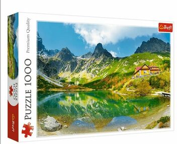 пазли 1000 елементів гірський ставок у татрах словенія Trefl 10606