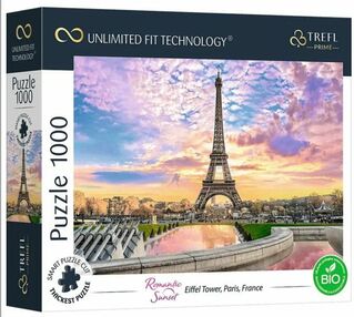 пазли 1000 елементів ейфелева вежа париж франція безмежна колекція Trefl 10693