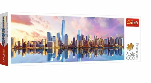пазли 1000 елементів панорама Манхетен Trefl 29033