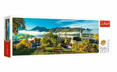 пазли 1000 елементів панорама на березі озера шлірзе Trefl 29035