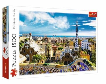 пазли 1500 елементів парк гуел барселона Trefl 26147