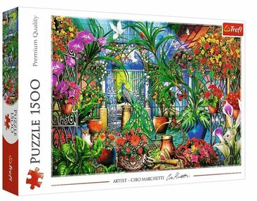 пазли 1500 елементів таємничий сад Trefl 26188