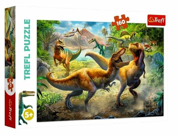пазли 160 елементів битва тиранозаврів Trefl 15360 Ціна (цена) 154.00грн. | придбати  купити (купить) пазли 160 елементів битва тиранозаврів Trefl 15360 доставка по Украине, купить книгу, детские игрушки, компакт диски 0