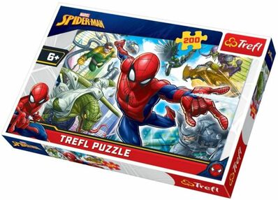 пазли 200 елементів народжений бути героєм дісней марвел Trefl 13235
