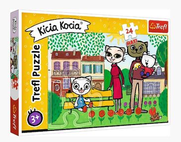 пазли 24 елемента MAXI веселощі котика киця мура Trefl 14316