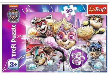 пазли 30 елементів герої міста щенячий патруль Trefl 18298