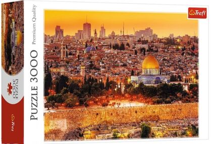пазли 3000 елементів дахи єрусалиму Trefl 33032