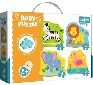 пазли Baby Classic - тваринки на сафарі Trefl 36073