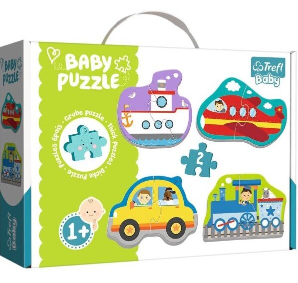 пазли Baby Classic - транспортні засоби Trefl 36075 Ціна (цена) 247.20грн. | придбати  купити (купить) пазли Baby Classic - транспортні засоби Trefl 36075 доставка по Украине, купить книгу, детские игрушки, компакт диски 0