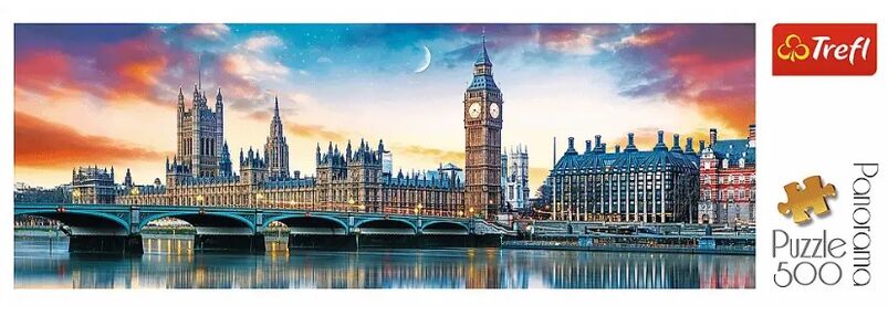 пазли 500 елементів панорама біг-бен лондон Trefl 29507