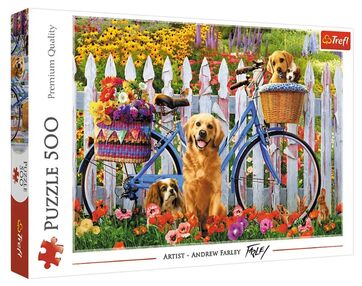 пазли 500 елементів собачі пригоди Trefl 37450