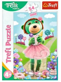 пазли 54 елемента міні солодощі сімя трефликів Trefl 19751