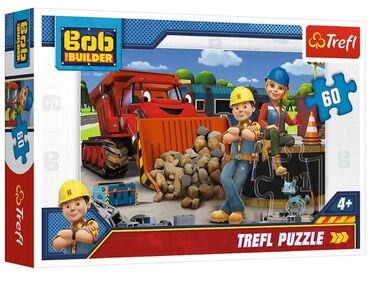 пазли 60 елементів боб і венді будівельник боб Trefl 17300
