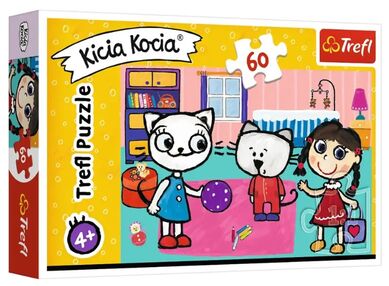 пазли 60 елементів кошенятка Trefl 17343