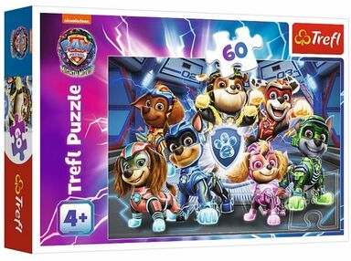 Пазли 60 елементів пригоди героїв щенячий патруль Trefl 17385