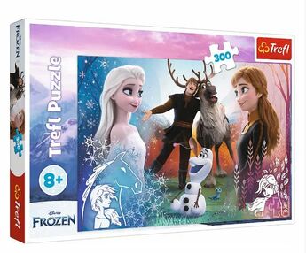Пазли 300 елементів Чарівні часи Дісней Крижане серце 2 Trefl 23006