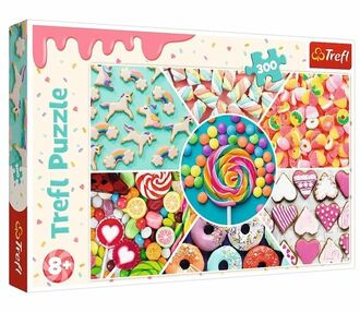 Пазли 300 елементів Солодощі Trefl 23004