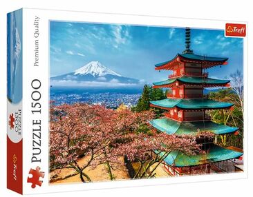 Пазли 1500 елементів Гора Фудзі Японія  Trefl 26132