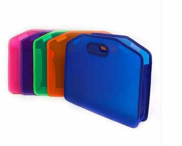 портфель а4 пластиковий прозорий на ліпучці "Simple" "J.Otten" IMG-4565