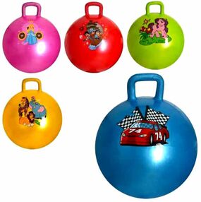 Мяч для фітнесу 55см з ручкою  MS 0486 Мяч для фітнесу 55см з ручкою  MS 0486