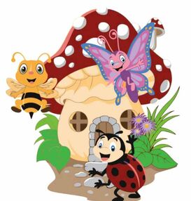 Розпис по номерах 30х30 ES014 Веселі комашки "Strateg"