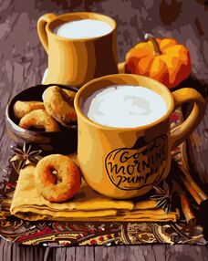 Розпис по номерах 30х40 SS-6595 Пінка молока "Strateg"