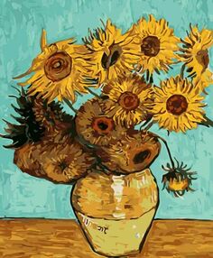 Розпис по номерах 30х40 SS-6603 Соняхи "Strateg"